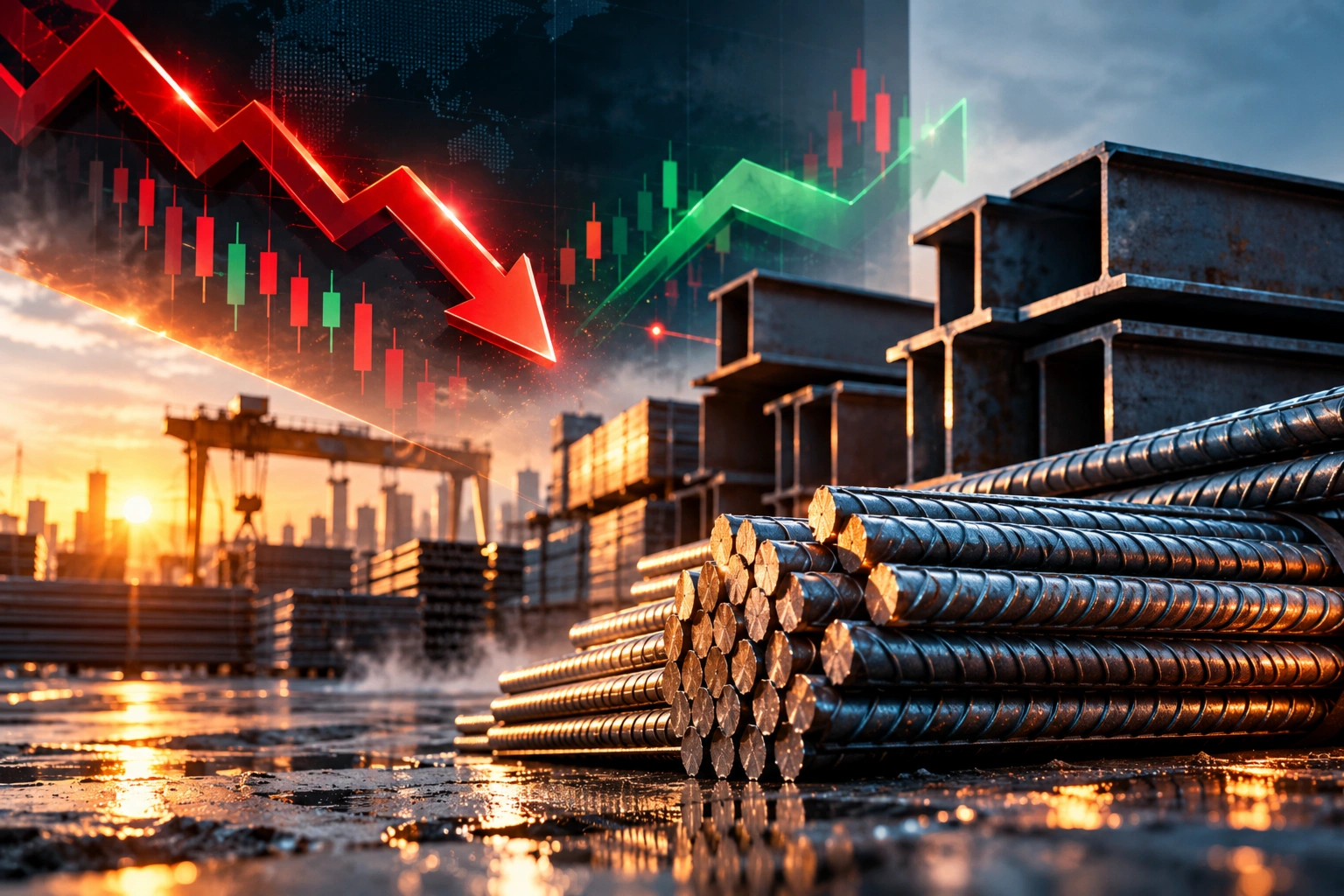 قیمت میلگرد امروز ۲۵ مهر ۱۴۰۵ | تغییر مسیر بازار آهن و فولاد